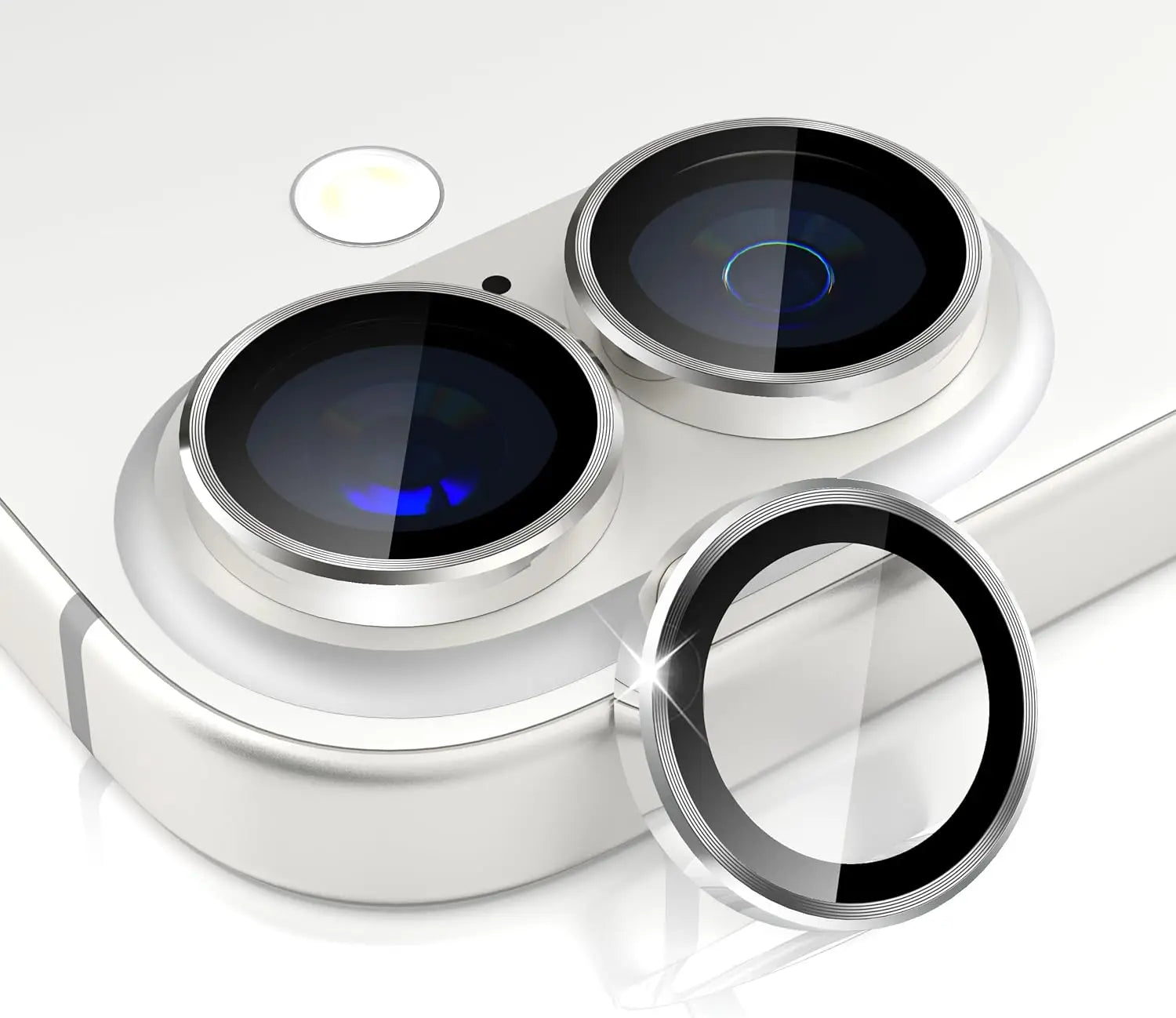 Bling Glitter Kamera Schutzglas für iPhone 17