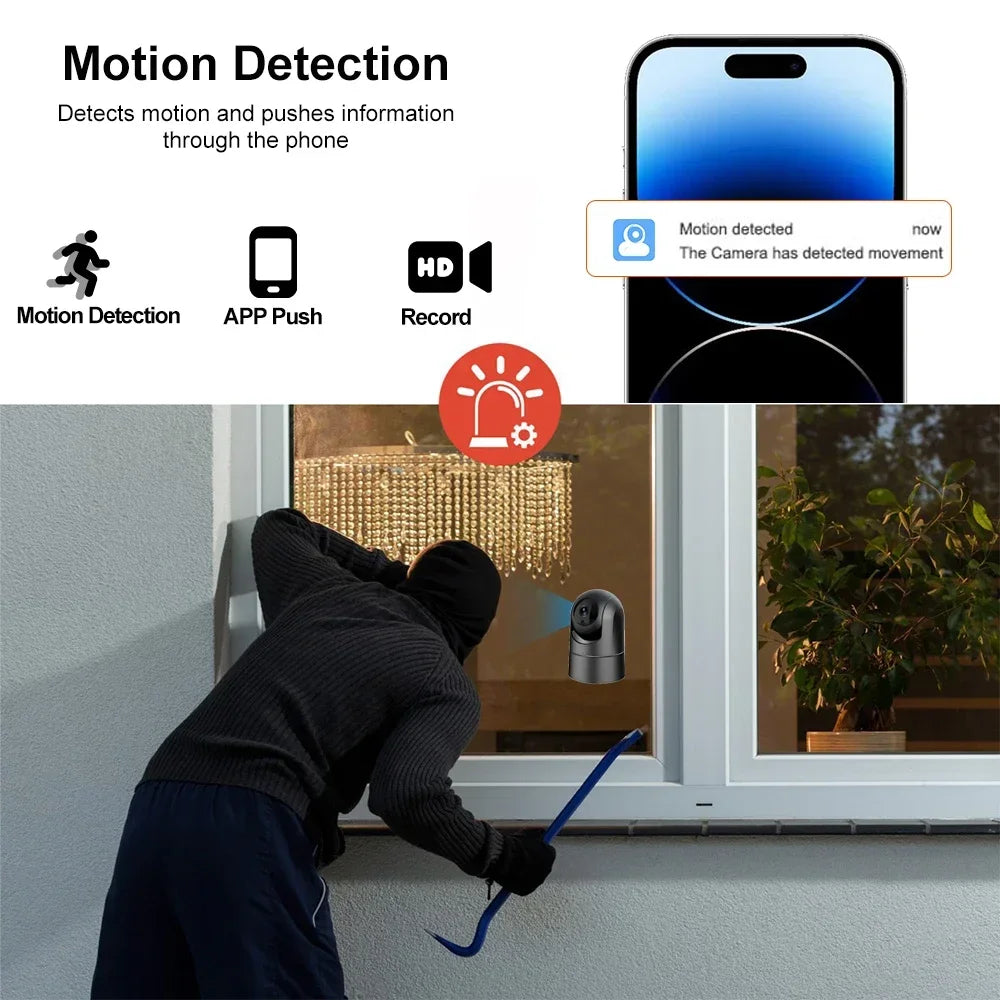 4MP 5G WLAN Baby Kamera mit Auto-Tracking & Audio