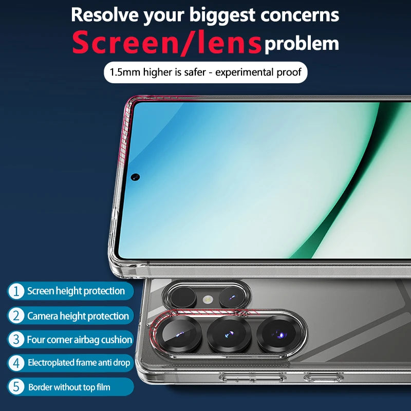 Fusion Hard TPU Bumper Case für Samsung Galaxy S25 Ultra