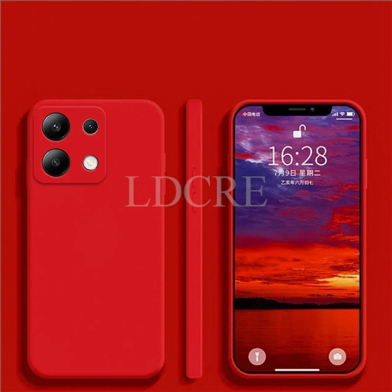 Redmi Note 13 Hülle aus Flüssigsilikon