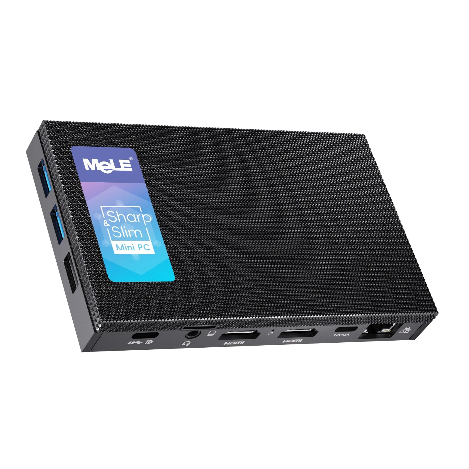 Lüfterloser Mini PC Intel N100 mit Dual-Screen