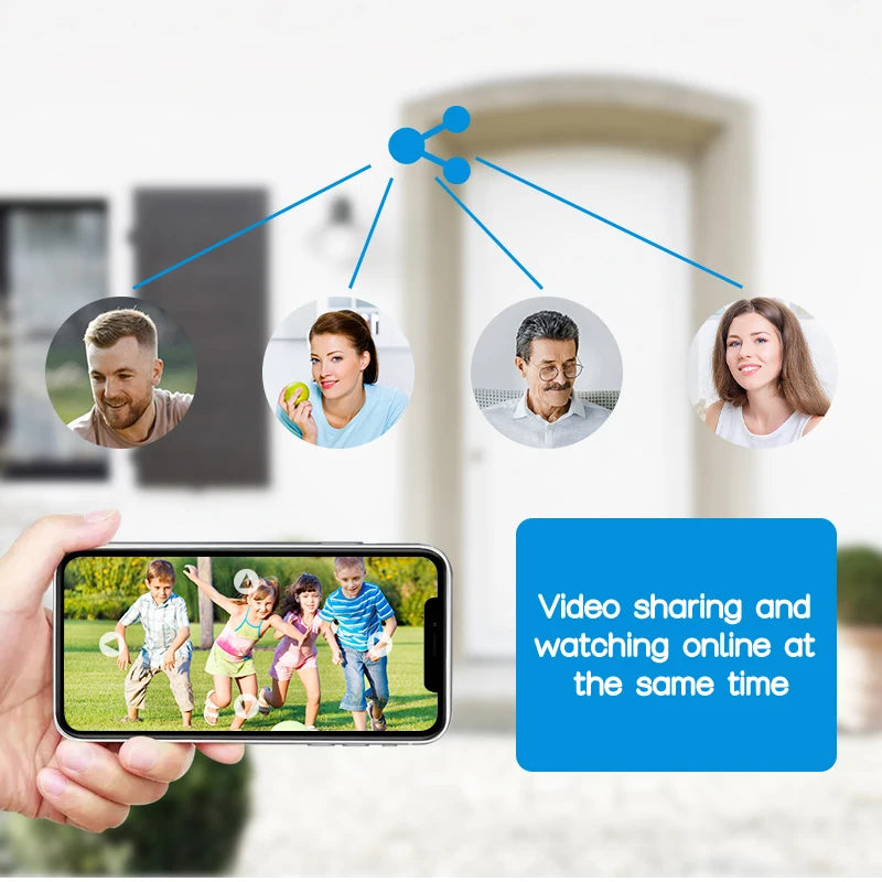 15MP WLAN Überwachungskamera mit PTZ und Babyphone