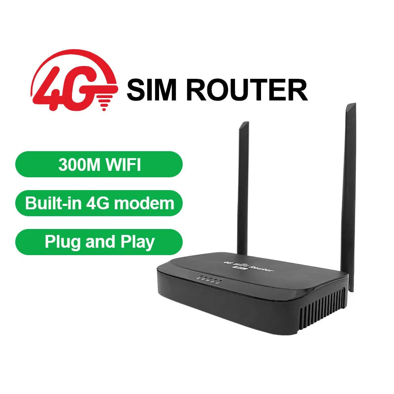 4G WLAN Router mit SIM Slot und LAN für Zuhause