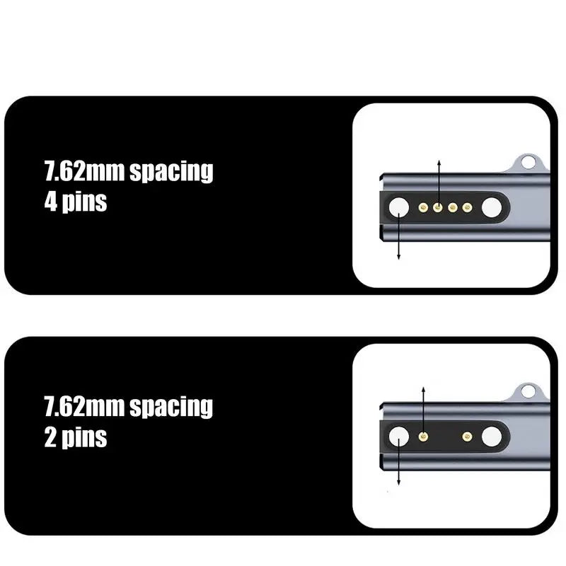 Magnetischer Ladeadapter Typ-C 7,62mm