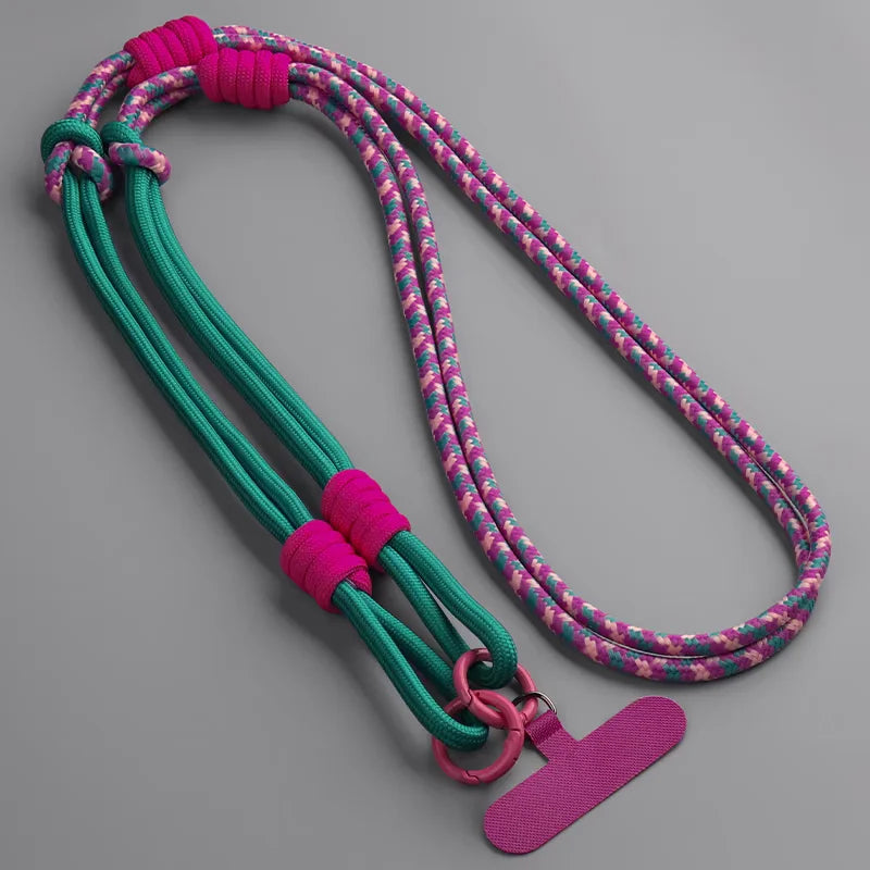 3-in-1 Handy-Umhängeband mit Handschlaufe & Clip