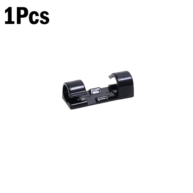 Self-adhesive cable clips, 1-60 pieces, for organization