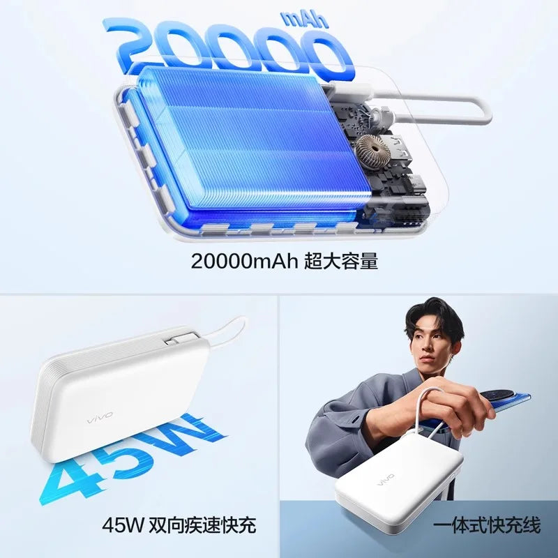 20000mAh Powerbank mit Li-Polymer Akku