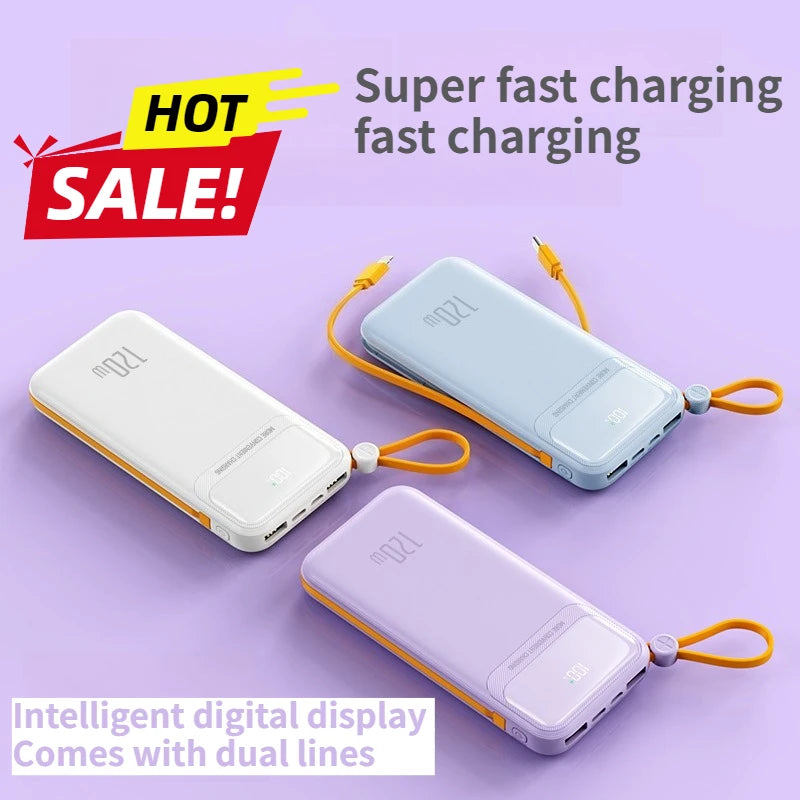 Mini Powerbank 10000mAh 120W Schnell