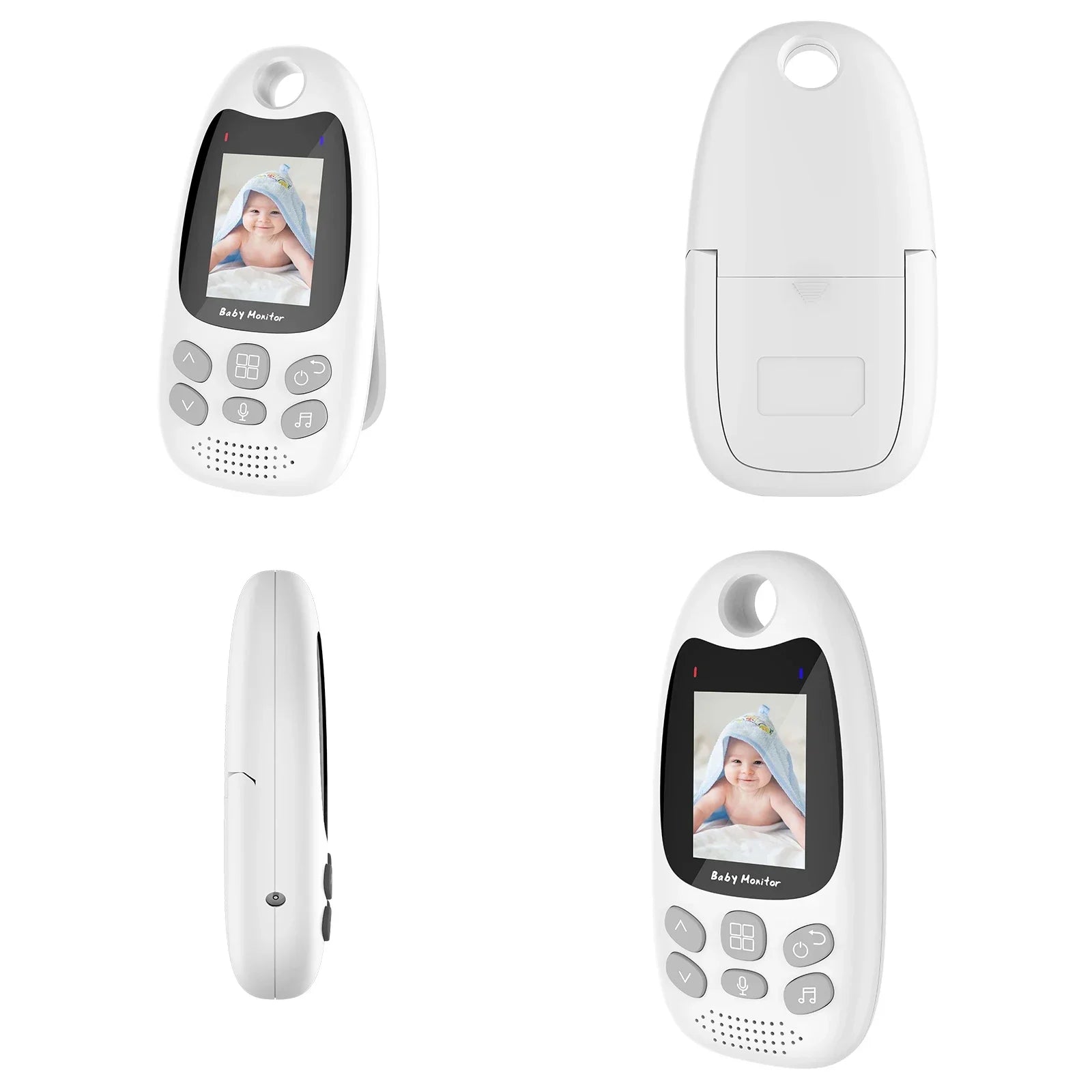 Mini Wireless Video Baby Monitor 2-inch Screen Night Vision
