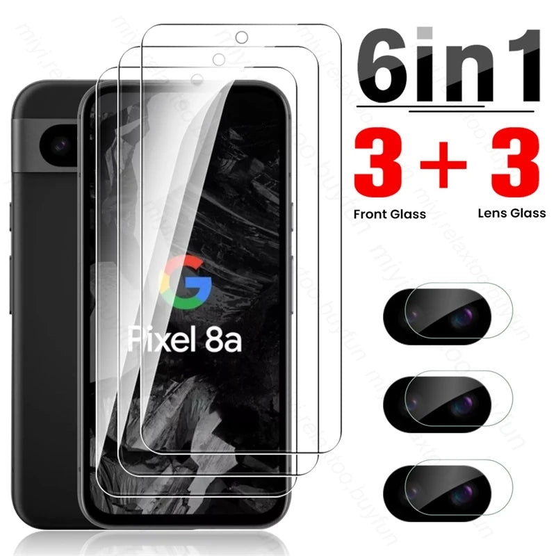 8-in-1 Panzerglas Pixel 9 10 Pro XL Kamera