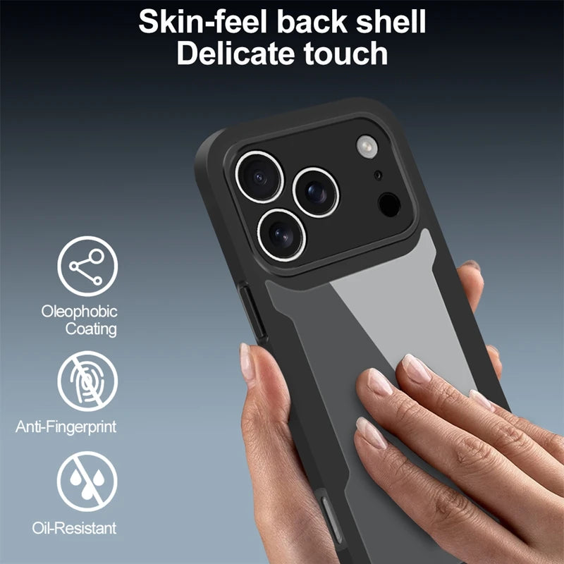 Klare 360 Ganzkörperschutzhülle für iPhone 17 Pro Max
