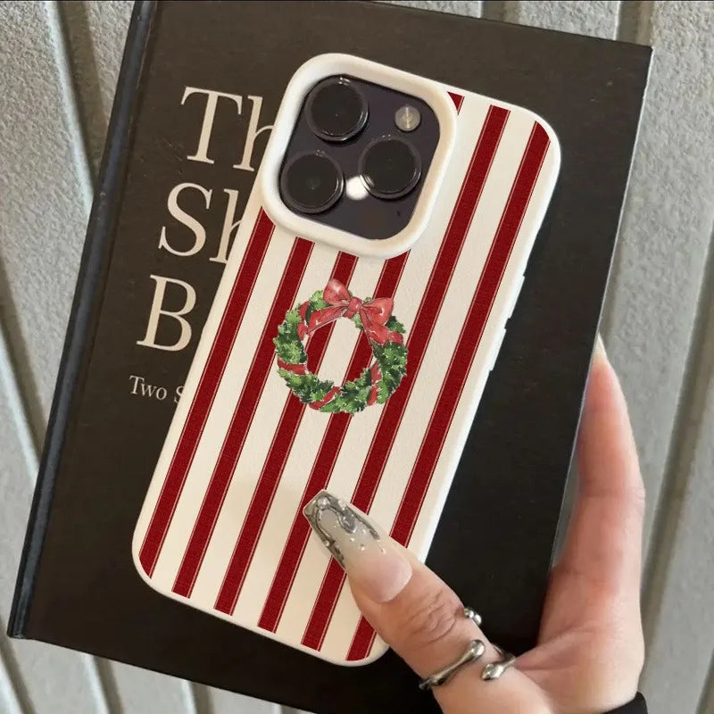 Weihnachtskranz Hülle für iPhone 17