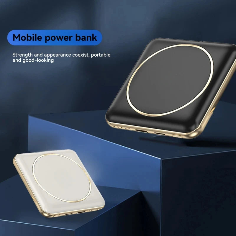 Magnetic 10000mAh Mini Power Bank for iPhone