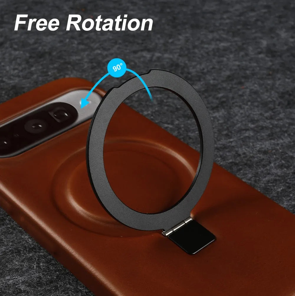 Luxus Lederhülle mit Magnethalter für Google Pixel 10