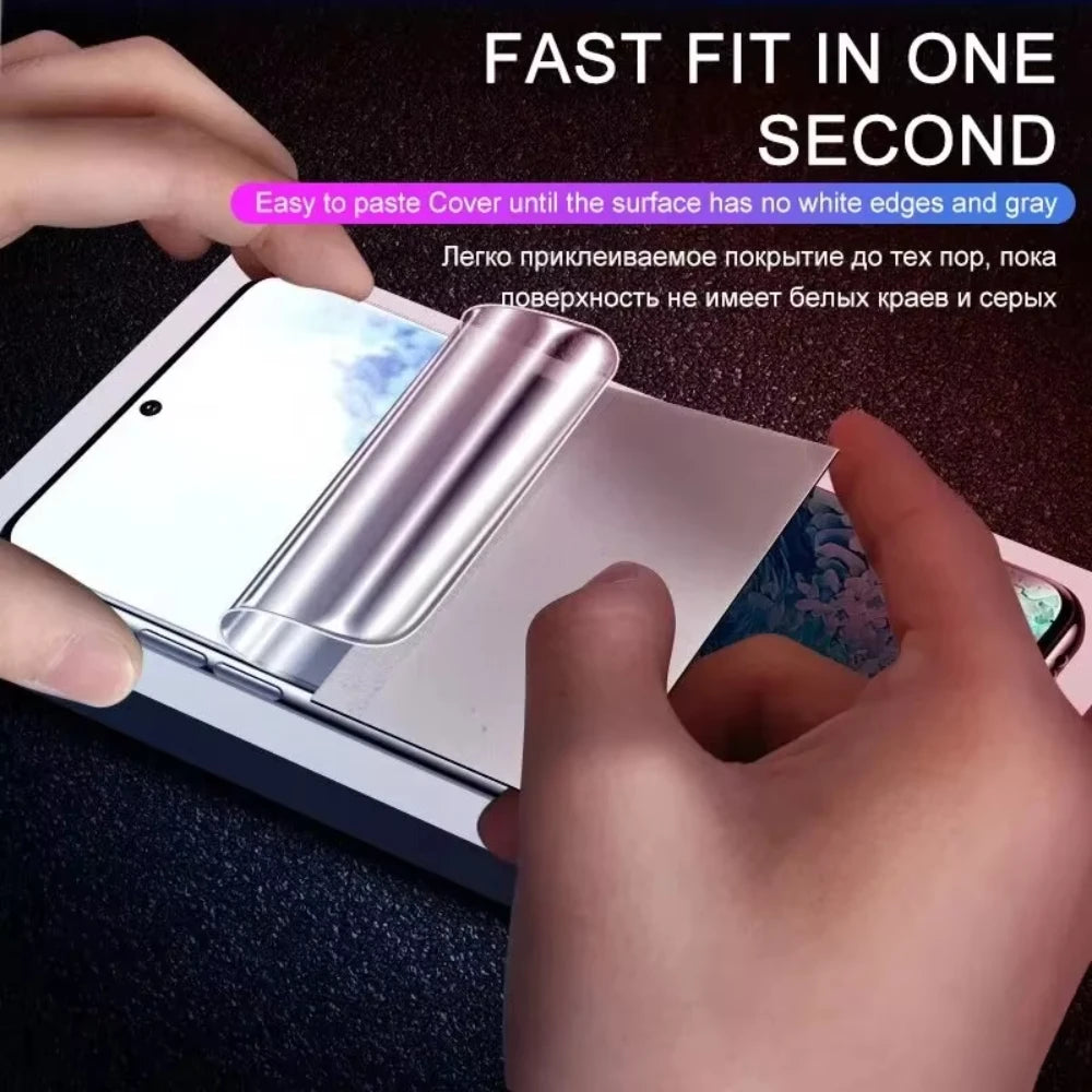 NNBILI 4er Hydrogel Displayschutz Galaxy