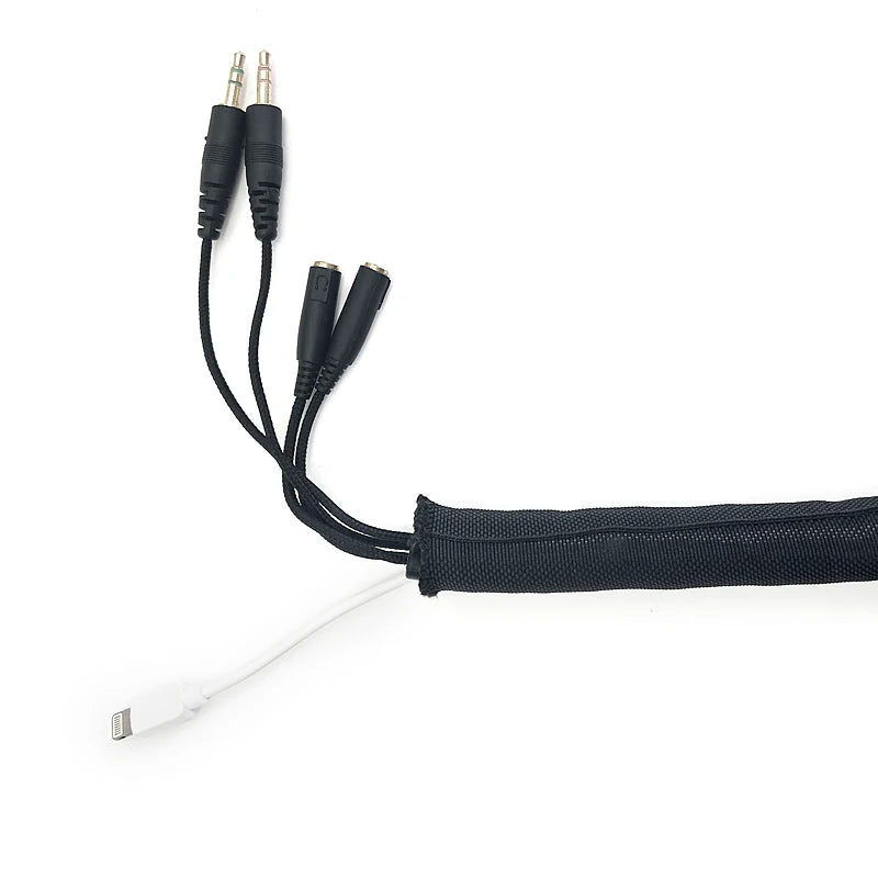 Selbstschließende Kabelhülse aus PET für Ordnung