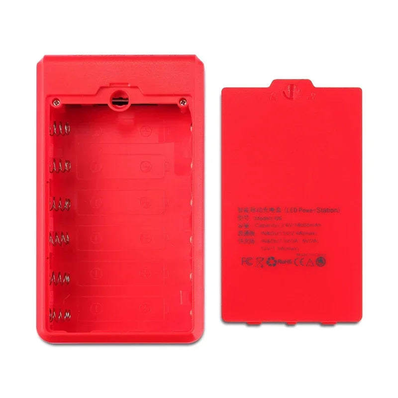 DIY Powerbank Hülle für 6x18650 Akkus