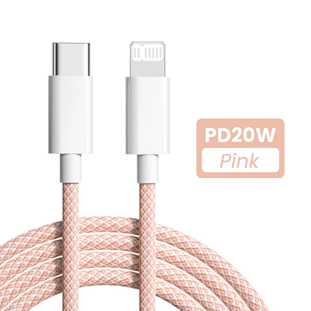 USB-C auf Lightning Kabel – Schnellladung & Datenübertragung für iPhone & iPad