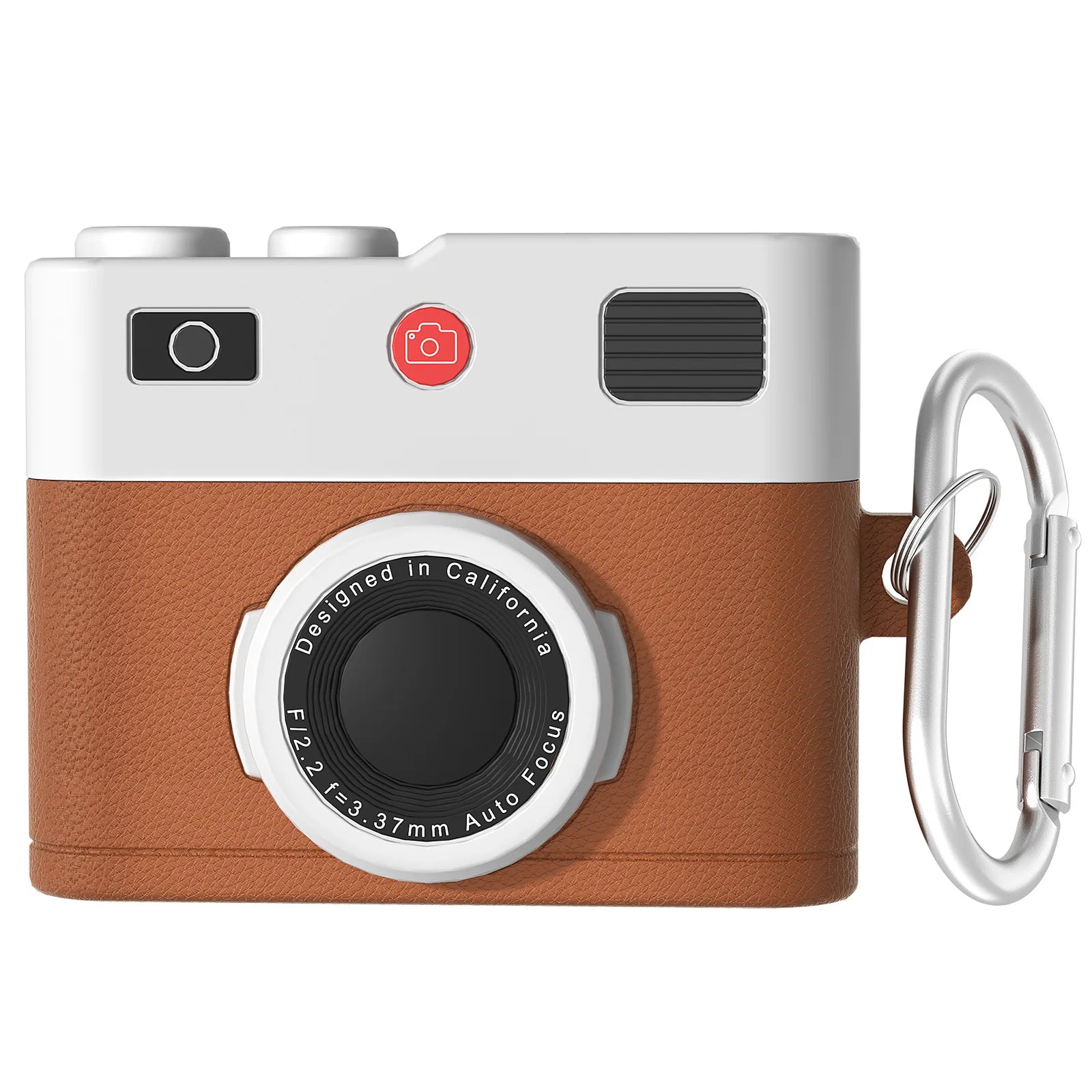 Retro camera design silicone case for AirPods Pro 3