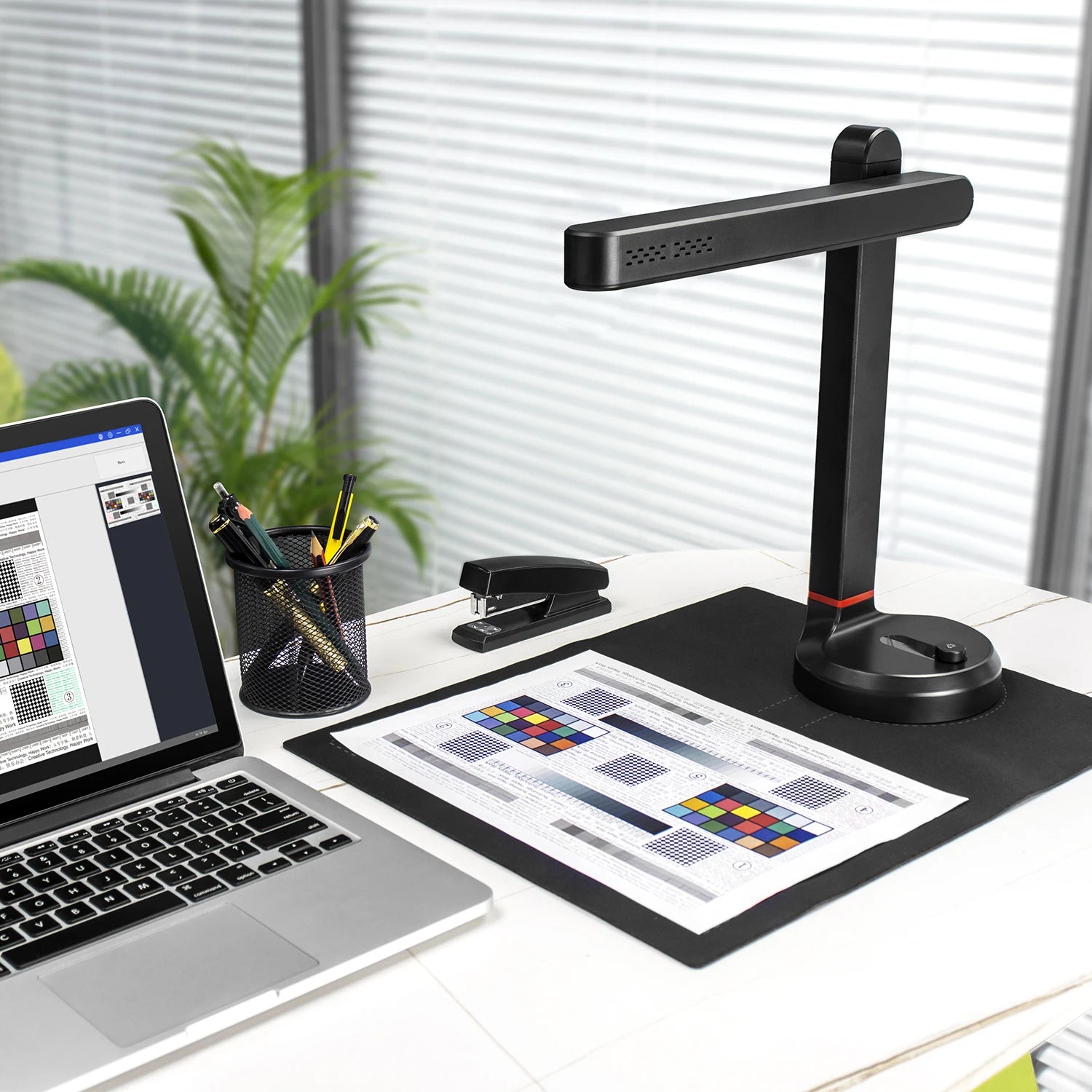 Automatischer Dokumentenscanner mit OCR & LED Lampe